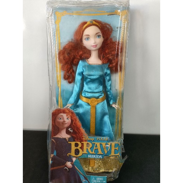 Disney bravo lendas filme merida princesa esmalte boneca kawaii