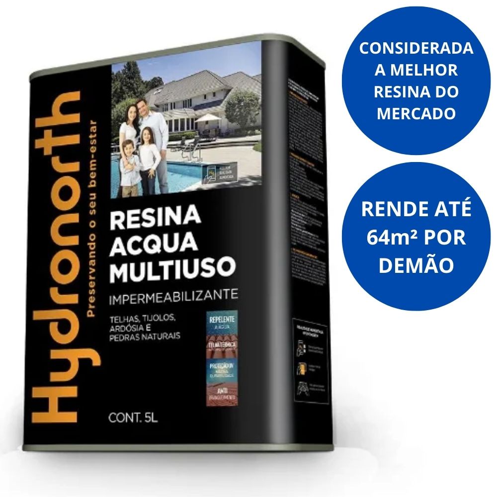 Resina Resicril Incolor Litros Original Hydronorth Shopee Brasil