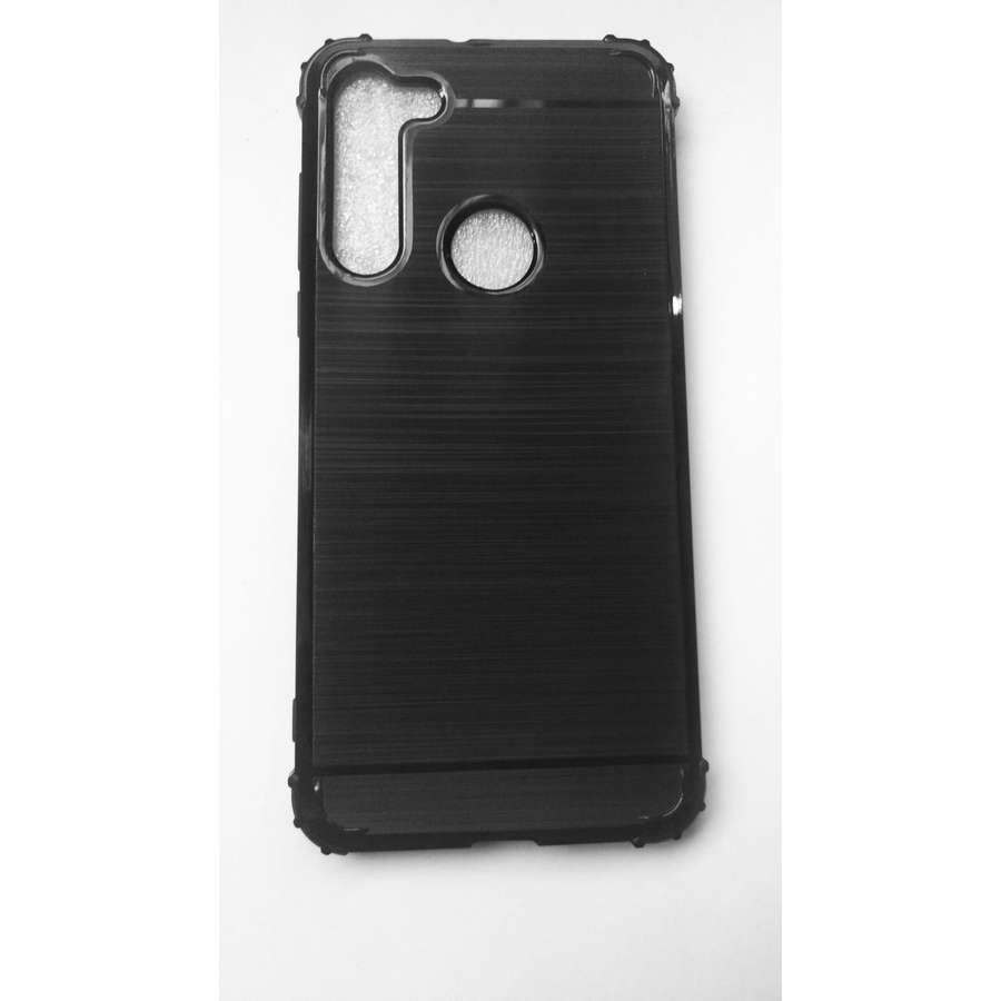 Capa Anti Impacto Emborrachada silicone preto fosco Motorola Moto G8 XT2045-1