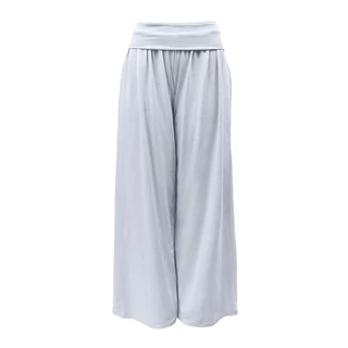 Calça Pantalona Plus Size Feminina Cintura Alta Social Viscolycra