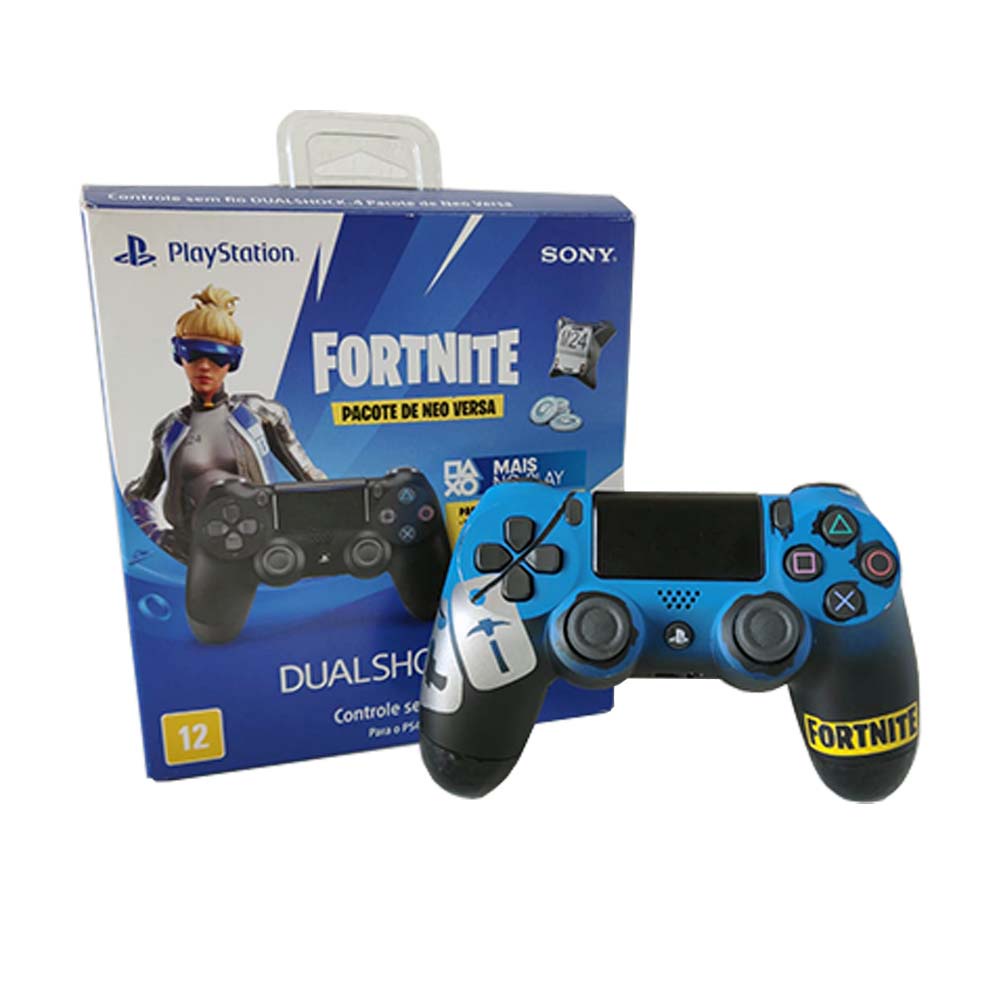 Controle DualShock 4 Fortnite - PS4 - Stop Games - A loja de games mais  completa de BH!