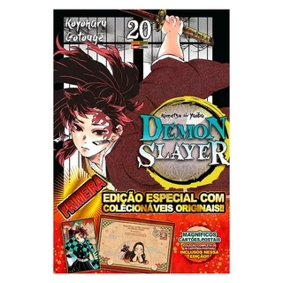MANGÁ DEMON SLAYER - KIMETSU NO YAIBA - 20 [ ED. ESPECIAL ] - LACRADO
