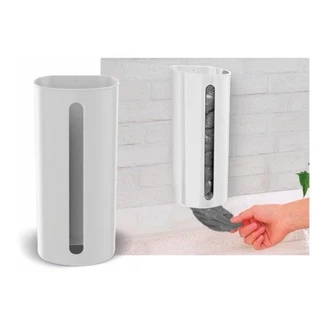 Kit C/ 02 Porta Sacolas De Parede Puxa Saco Plástico Mega Oferta