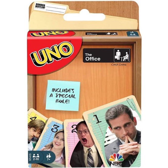 Mattel-UNO UNO Entertainment Board Game, Entretenimento Engraçado