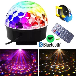 Bola Maluca Bluetooth Rgb Pen Drive Controle Remoto Usb Mp3