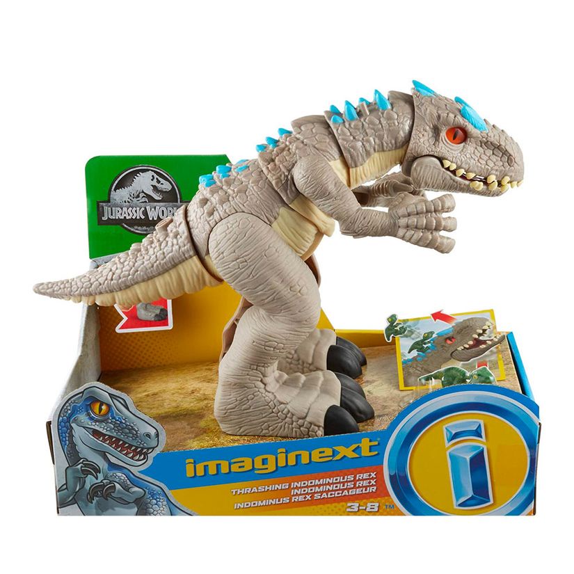 12 Sound Surge™- Indominus Rex : : Brinquedos e Jogos