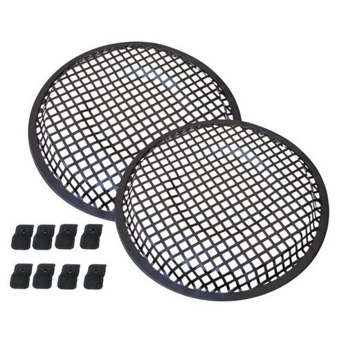 Tela Alto Falante 15 Polegadas Profissional Ferro Borda De Borracha + Garras E Parafusos -- 684