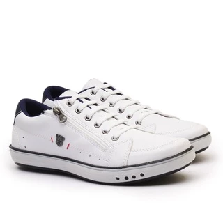 Sapatenis Casual esportivo Sapato Estiloso casamento Tênis Masculino elástico e zíper Casamento