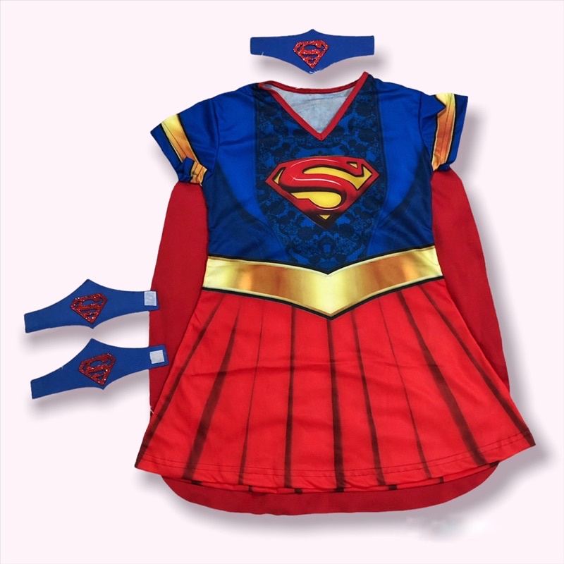 Kit Fantasia Super Heroína Maravilha Infantil G - CEPEL MOBILE