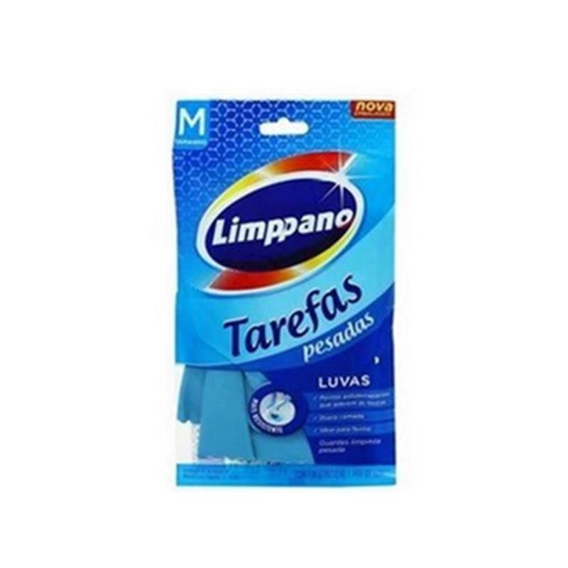 Luva tarefas pesadas M Limppano azul