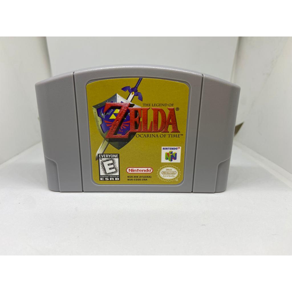 Fita / Cartucho The Legend of Zelda Ocarina of Time em Português PT-BR N64 Nintendo 64