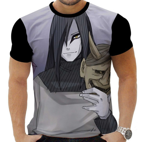 Camiseta Camisa Orochimaru Naruto Sennin Boruto Anime D Shopee Brasil