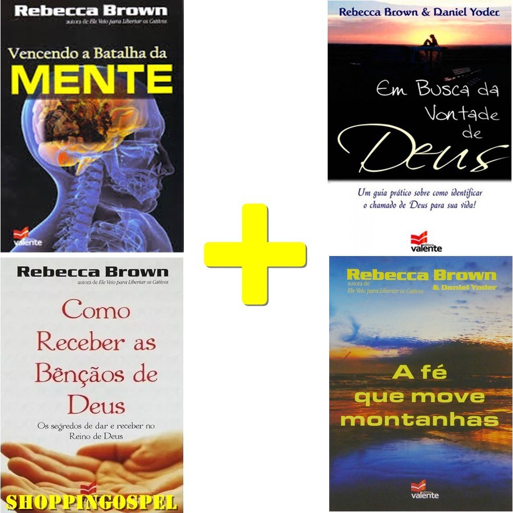 Kit 4 Livro Rebecca Brown Vencendo A Batalha Da Mente E Mais | Shopee ...