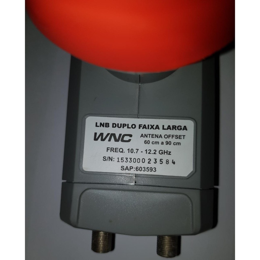 Lnb Wnc Banda Ku Duplo Faixa Larga SKY - Só funciona na Sky ...