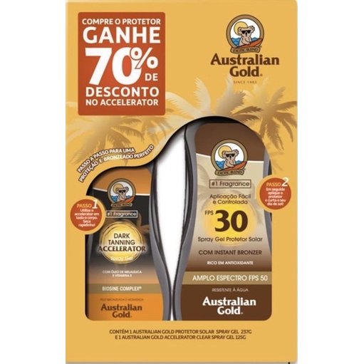 Kit Australian Gold Instant Bronzer | Shopee Brasil
