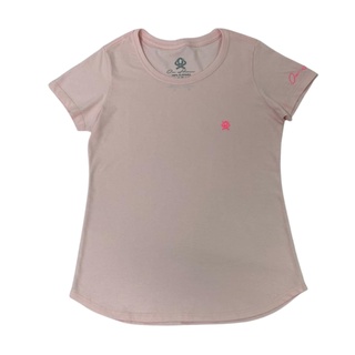 Camiseta Country Feminina Ox Horns T Shirt - Básica Rosa REF 8014