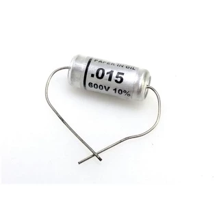 Capacitor Óleo PIO cap / 0,015uf / .015uf / .015 / 15nf Les Paul / SG / Epiphone - Neck