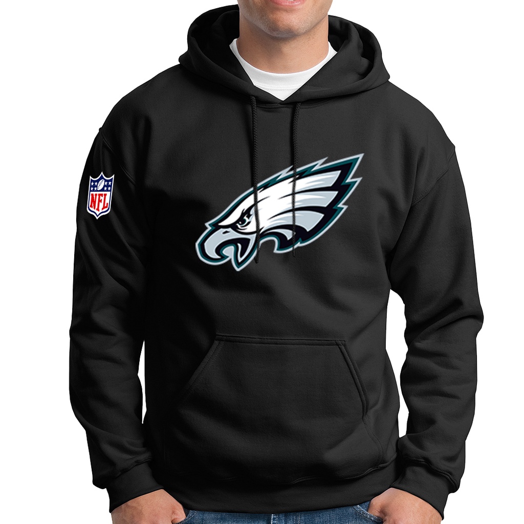 Moletom NFL Futebol Americano Philadelphia Eagles Blusa De Frio Casaco Masculino