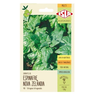 Sementes De Espinafre Nova Zelândia 100% Natural - Isla