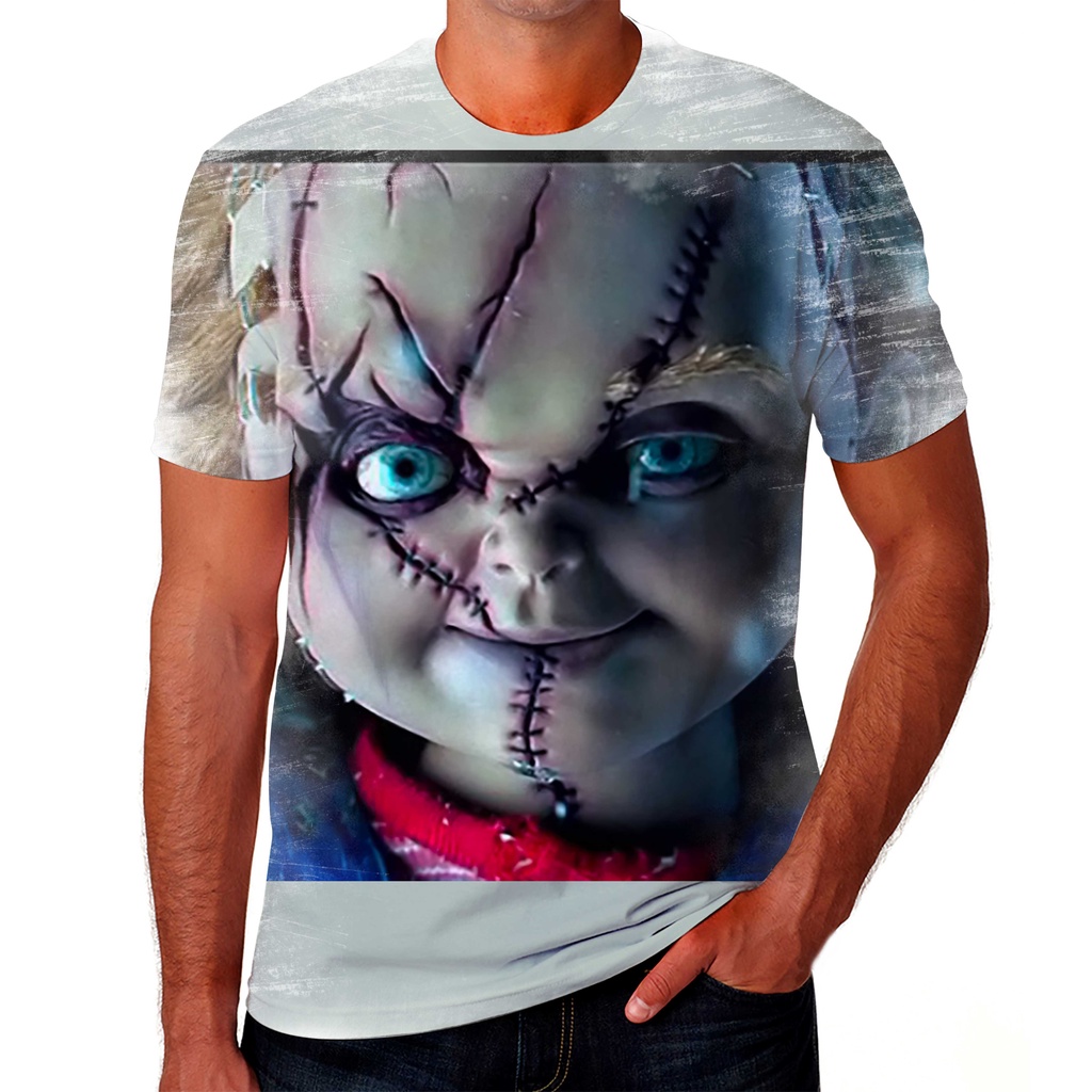 Camiseta Filme Chucky O boneco assassino - Personalizada