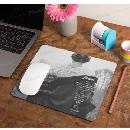 Mouse Pad Taylor Swift Folklore Tracklist | Shopee Brasil