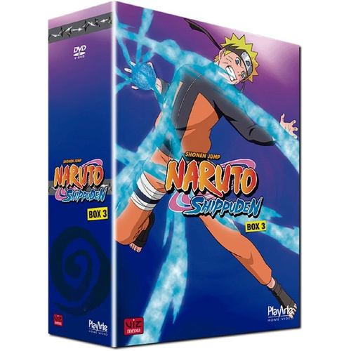 Dvd Box Naruto Shippuden Box 3 ( 4 Discos) Novo E Dublado | Shopee