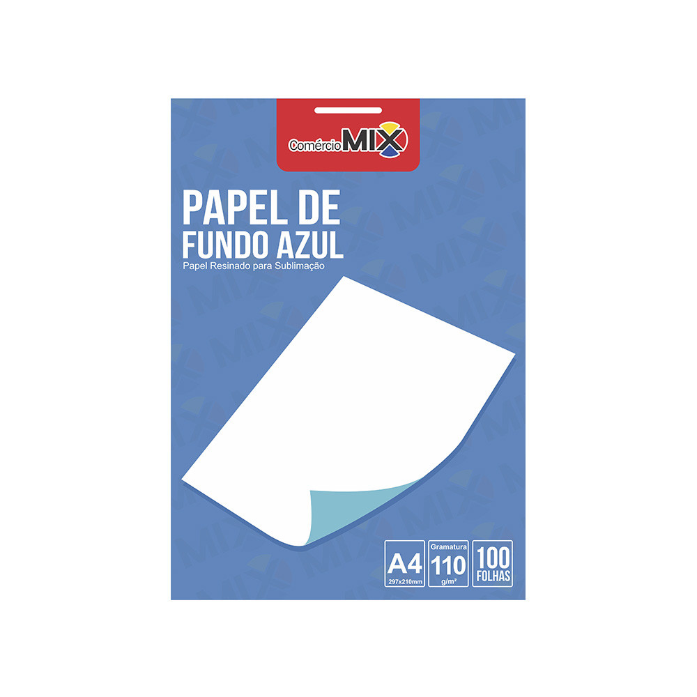 Papel Havir Sublimatico De Fundo Azul 90g A4 100fls Shopee Brasil 0124