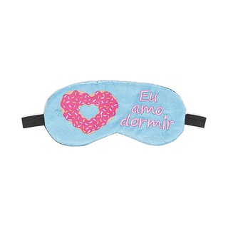 Máscara de dormir tapa olho personalizado donut granulado