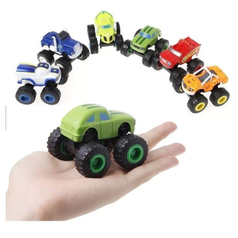 6 Carrinhos De Fricçao de corrida Blaze Monster Machine Racer Brinquedo em  Promoção na Shopee Brasil 2023