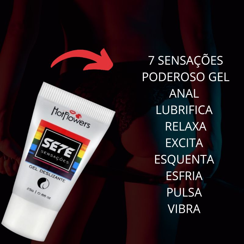 Gel Anal Sete Sensaçõesgel Anestésico Anal Shopee Brasil