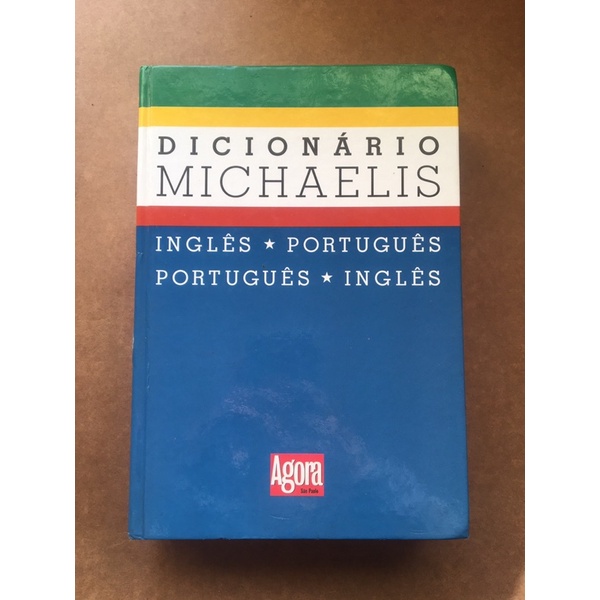 Dicionário Michaelis: Inglês Português: Capa dura | Shopee Brasil