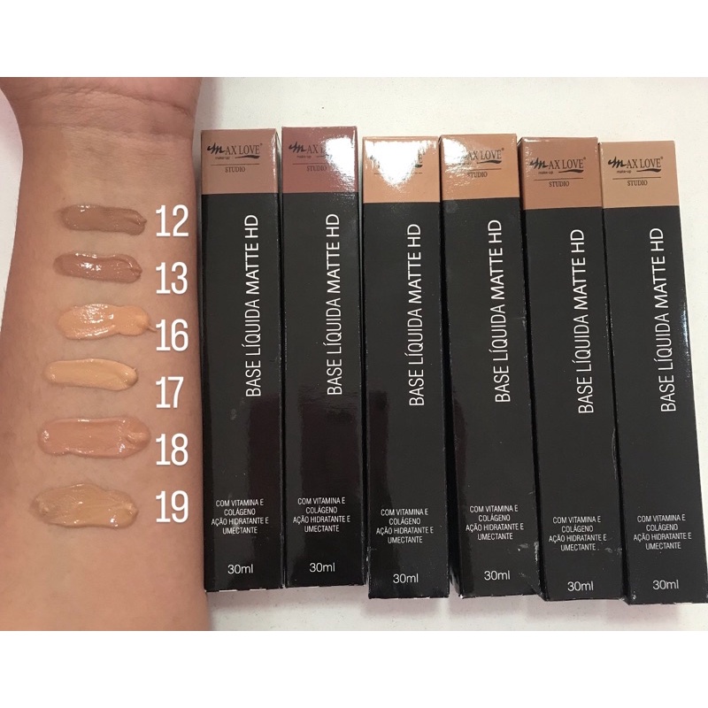 Base Matte Hd Max Love | Shopee Brasil