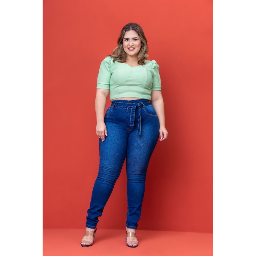 Calça clochard plus sales size