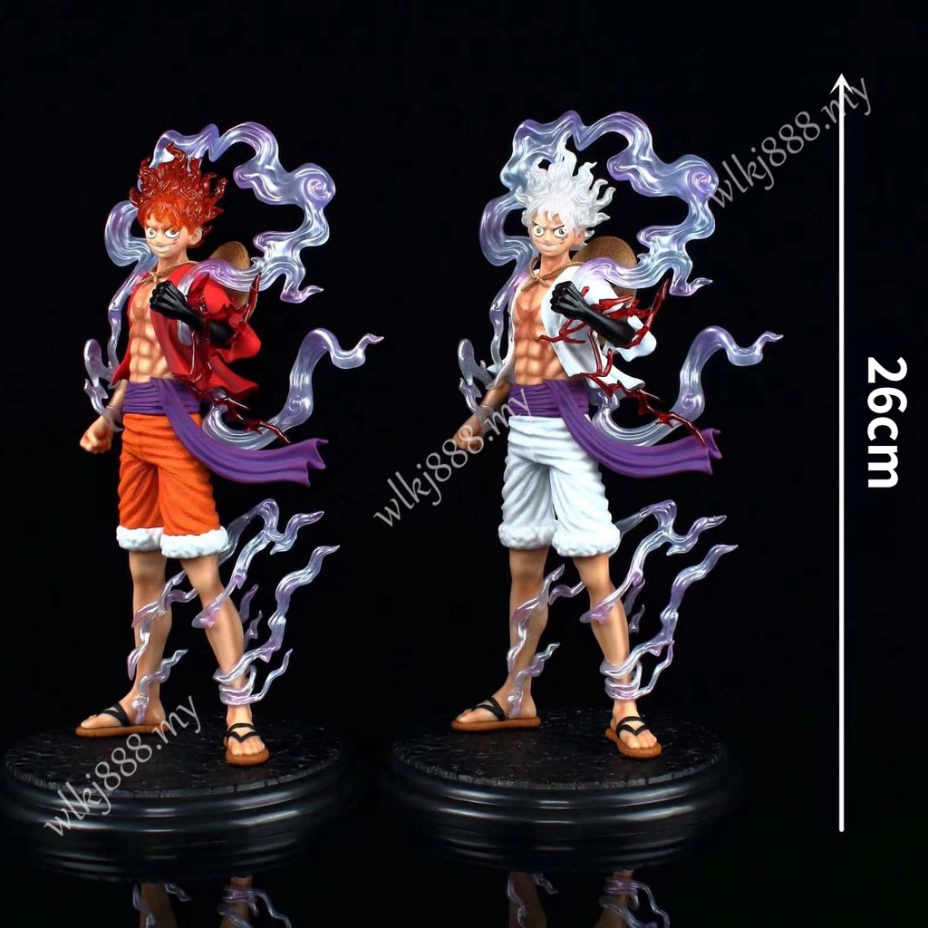 Figure Luffy Gear 5 Deus do Sol Nika (One Piece) - Tempo de Entrega - 1 a 4  Semanas