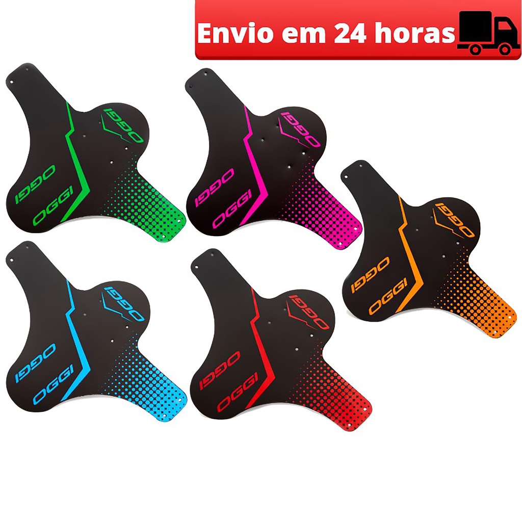 Paralama Oggi Dianteiro Suspensão Plástico De Bike 5 Cores DH Freeride