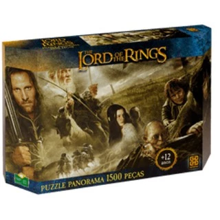 Quebra-Cabeça O Senhor dos anéis - Panorama 1.500 peças The Lord of the Rings