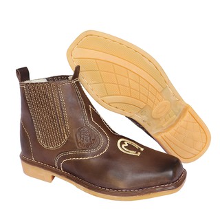 Botina Country Mangalarga Marchador Látego Tradicional Bota Solado Látex