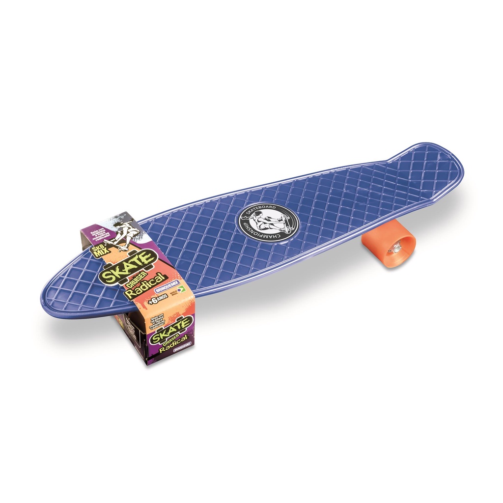 Skate Infantil Adulto Mini Longboard Cruiser Lançamento Nfe