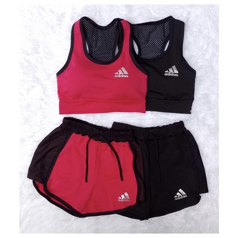 Conjunto adidas store feminino para academia