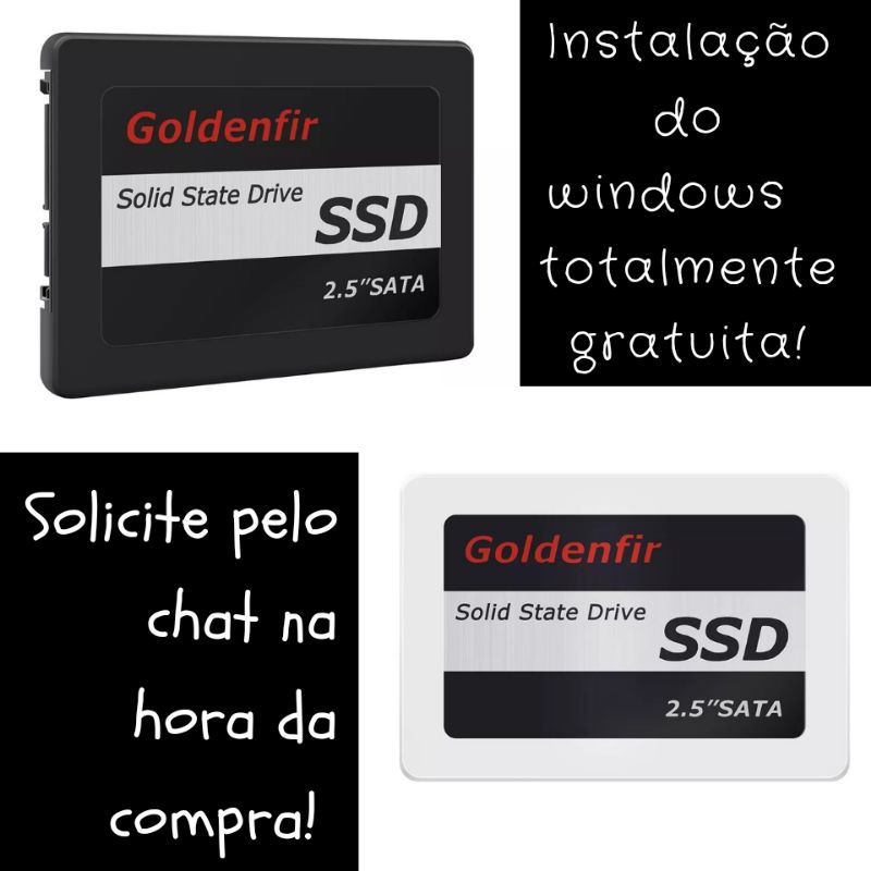 SSD Goldenfir 512GB, 480GB | Shopee Brasil