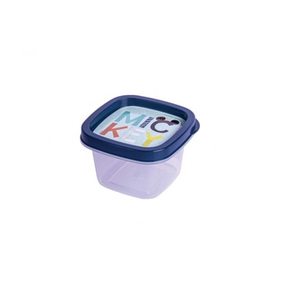 Pote de Plástico Quadrado 200 ml Mickey Baby Clic