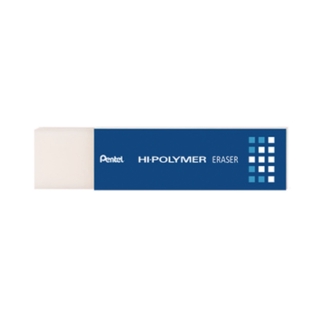 Borracha PENTEL Hi-Polymer Branca Slim