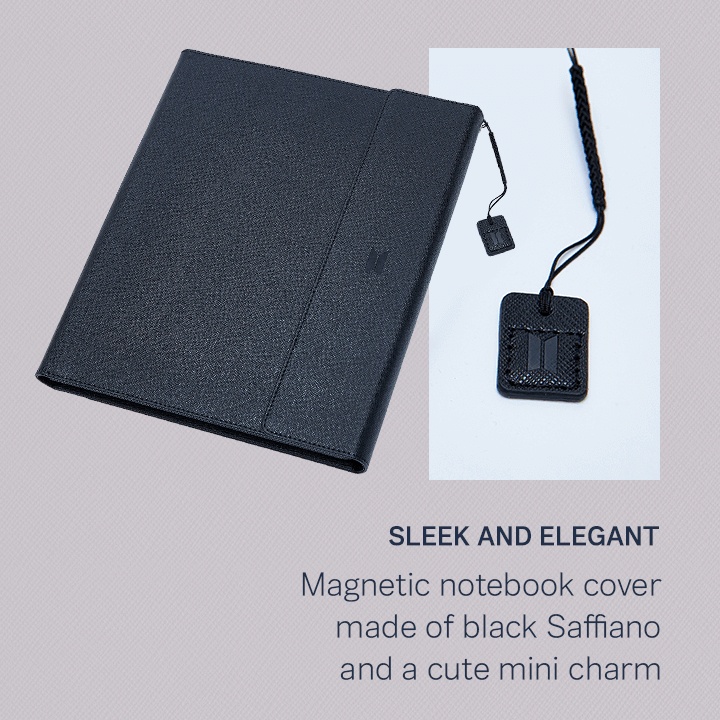 Coleção Artista-made by BTS : Suga Black Note & Cover Set | Shopee