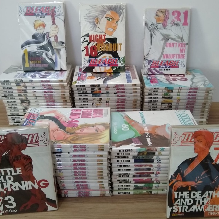Bleach Completo - 1 A 74 Com Todos Os Volumes, Incluindo O 73 - Titekubo Panini Mangá
