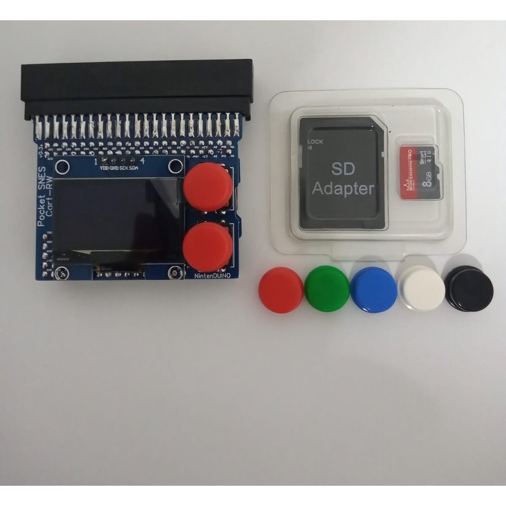 Pocket SNES Cart-RW v0.3