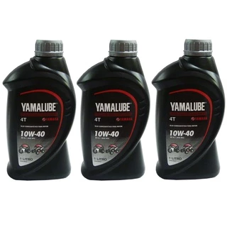 3 Óleo Yamalube 10w 40 4 Tempos Semi-sintético 3 Litros Rei
