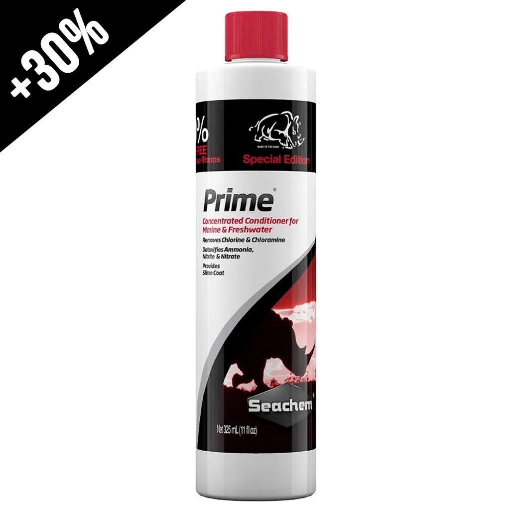 Seachem Prime 325ml Anti Cloro Premium para Aquário Bonus 30%