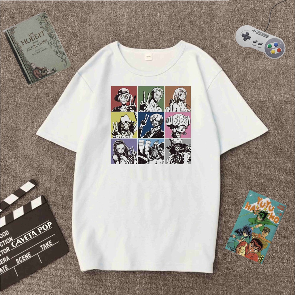 Playera Hombre One Piece Manga Piratas Paja Monkey D. Luffy | Meses Sin