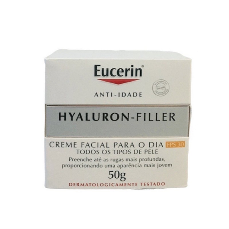 Creme Facial Eucerin HyaluronFiller Dia FPS30 50g Shopee Brasil