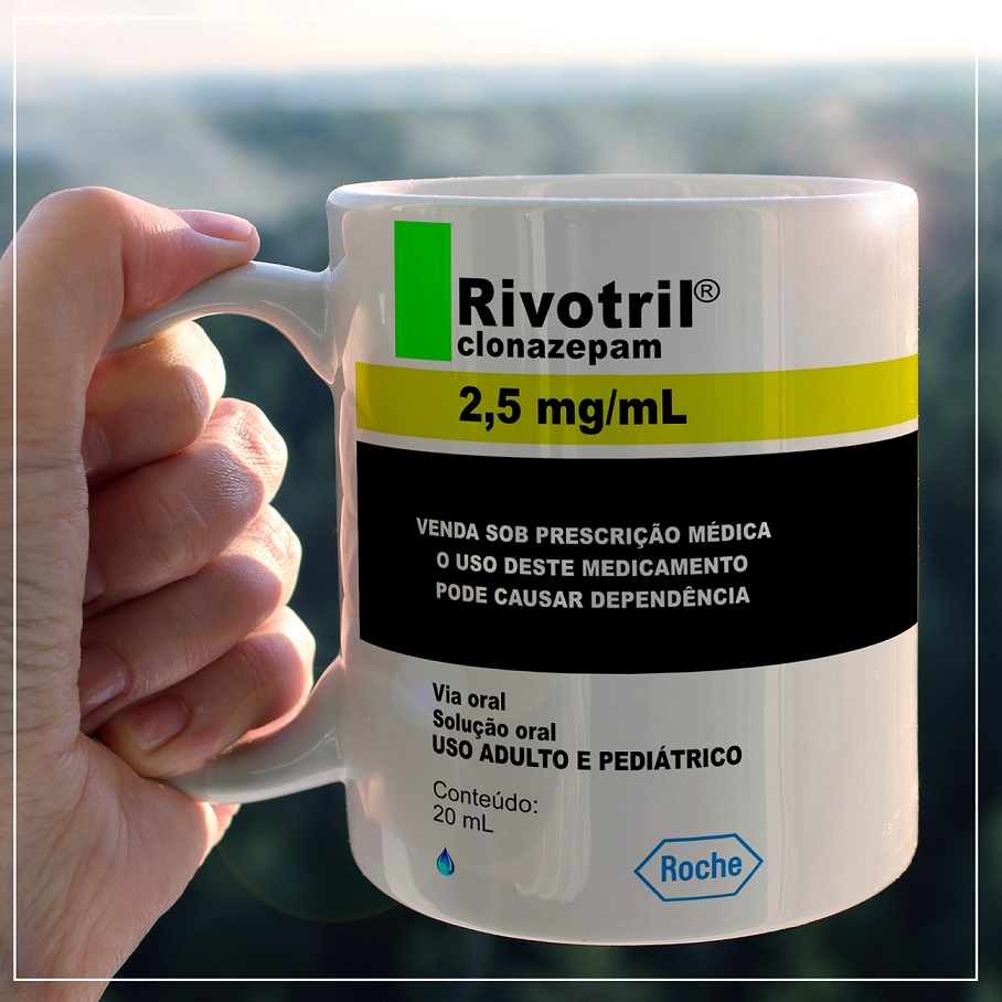 Caneca Rivotril | Shopee Brasil